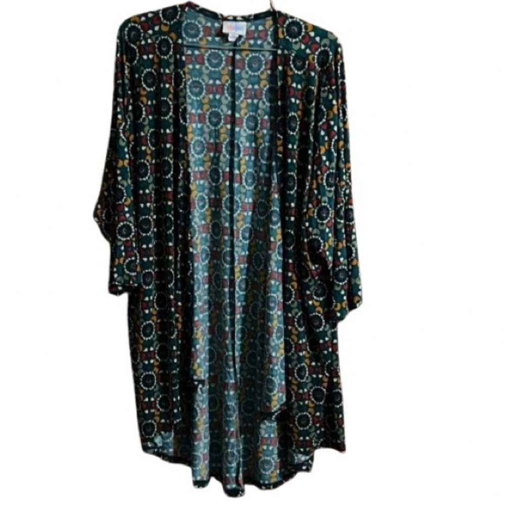 #425 LuLaRoe Lindsay Kimono Medium
